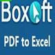 Boxoft pdf to Excel最新版